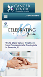 Mobile Screenshot of cancersarasota.com